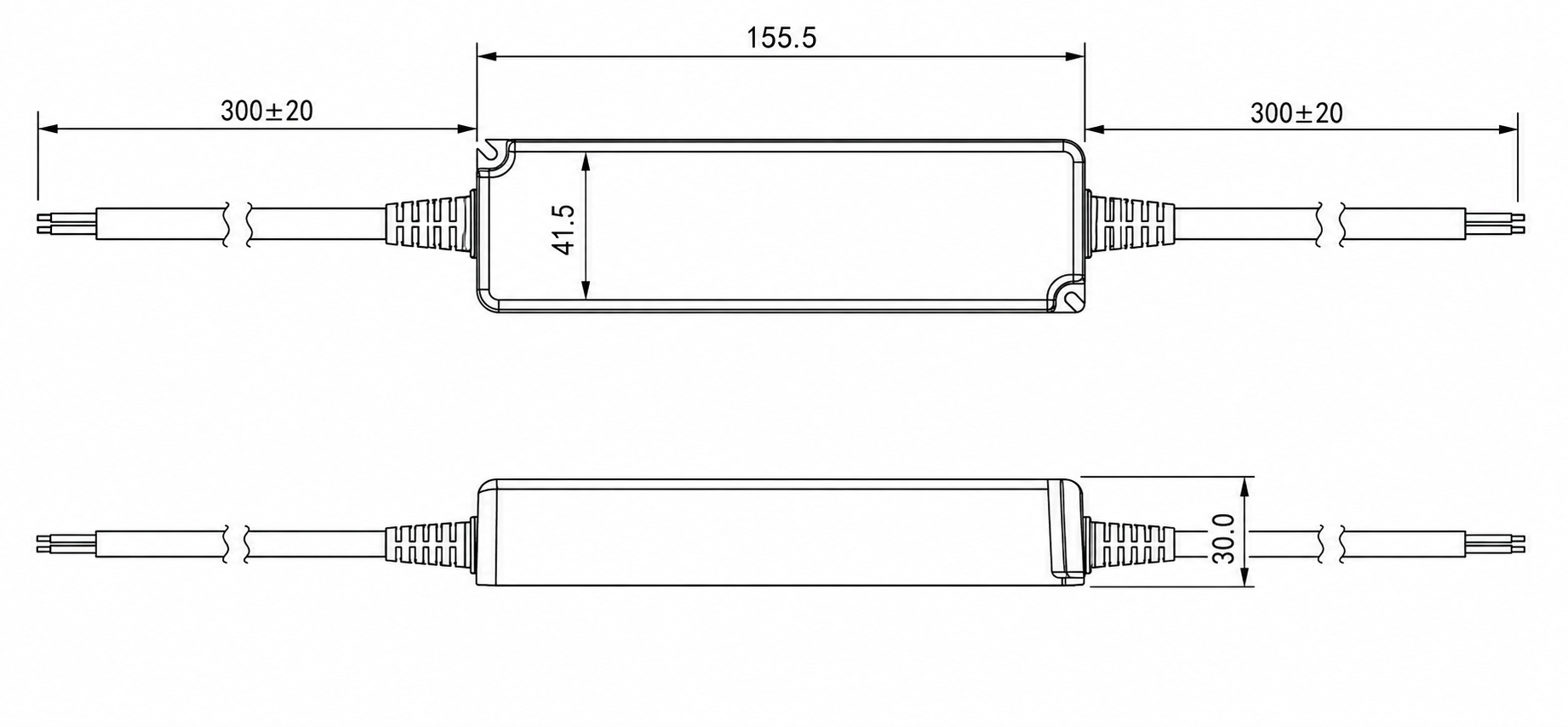 200W Constant Voltage LED Driver 24v IP67 - Image 2