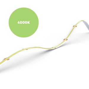 10w 24v COB Dotless - 4000K White LED Strip Light