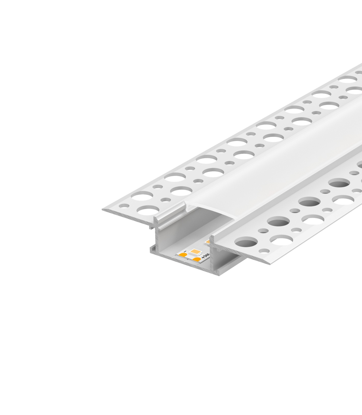 LED Profile Semi-Diffused Opal Lens - 20m Reel - Image 2
