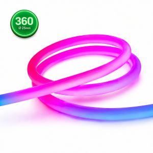 360° 25mm Multi bend Stealth Neon Flex - RGBW - PIXEL