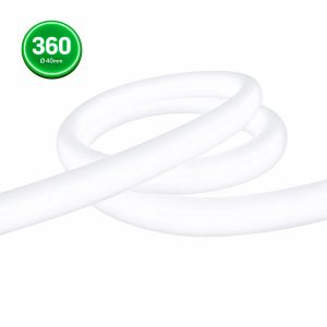 360° 40mm Multi bend Stealth Neon Flex - White