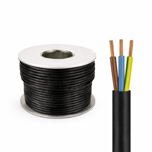 3 Core - 1.5mm² - Black - Low Voltage Cable - 16A (CCT)