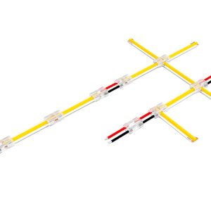 Crystal - Solderless - Full LED Strip Connector - 2 Pin - 10mm