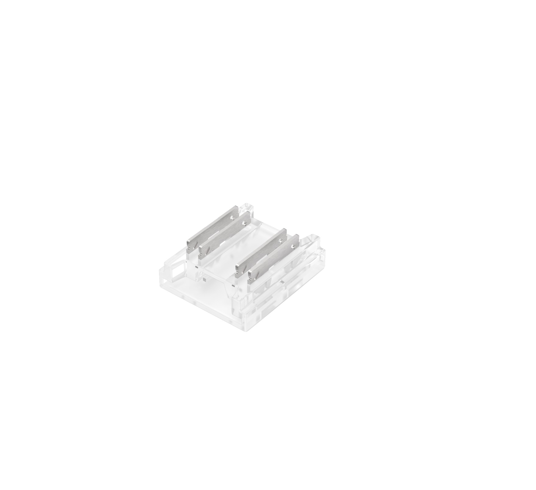 Crystal - Solderless - LED Strip to LED Strip Connector - 4 Pin - 10mm - Image 4