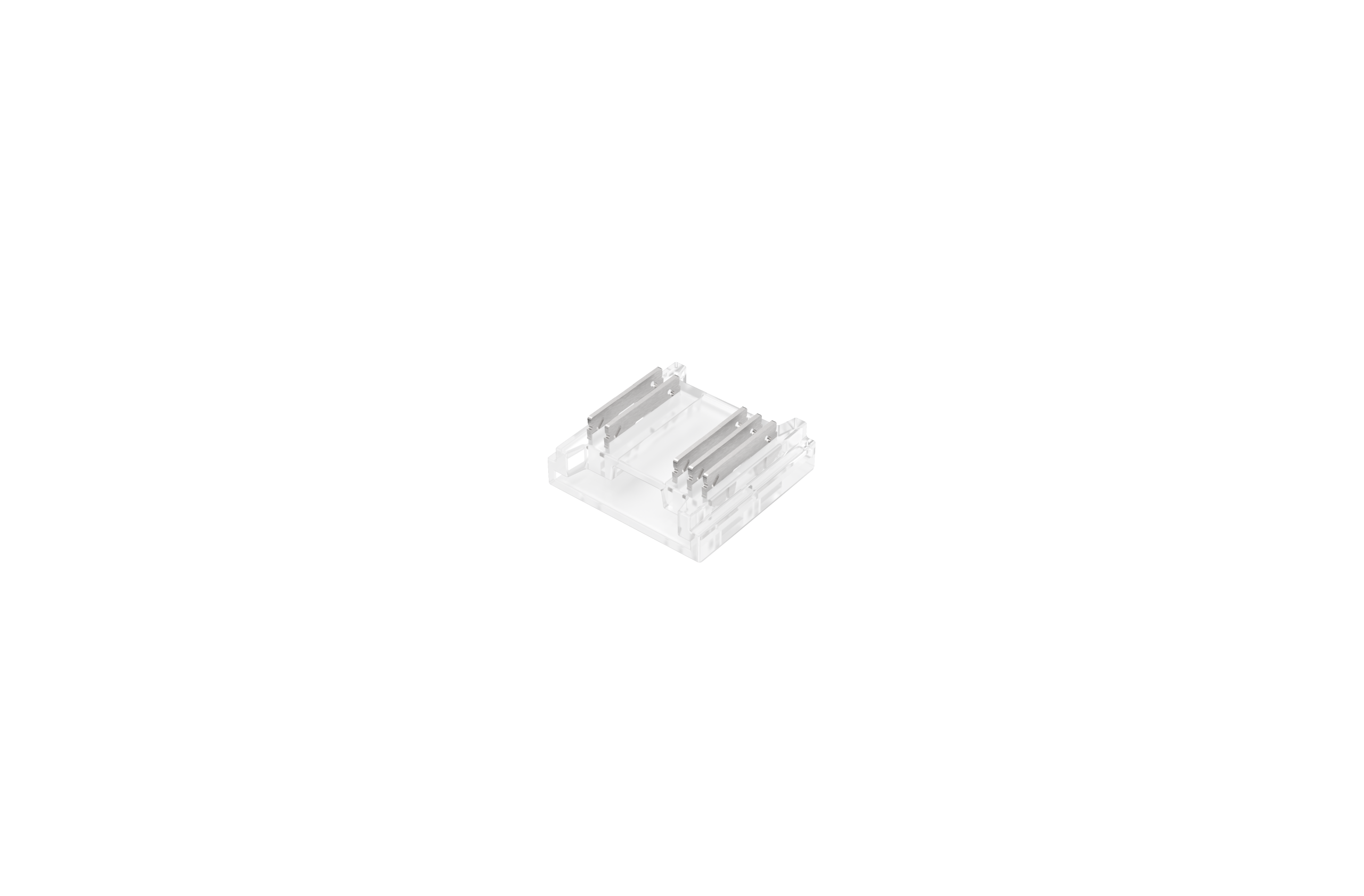 Crystal - Solderless - LED Strip to LED Strip Connector - 5 Pin - 12mm - Image 2