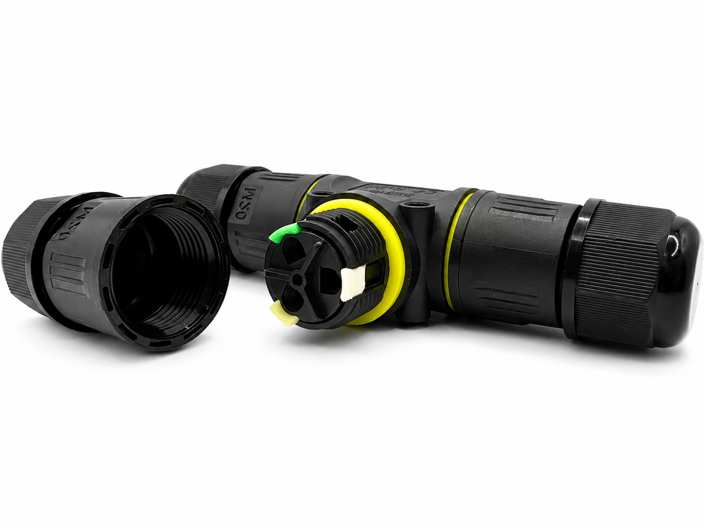 IP68 - Terminal Block Cable Connector - 3 Core T-Shape - Image 2