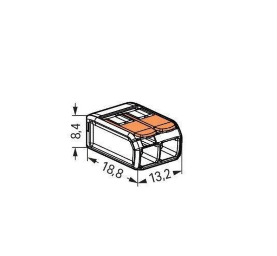 2 Terminal Block - Wago Cable Connector - Image 2
