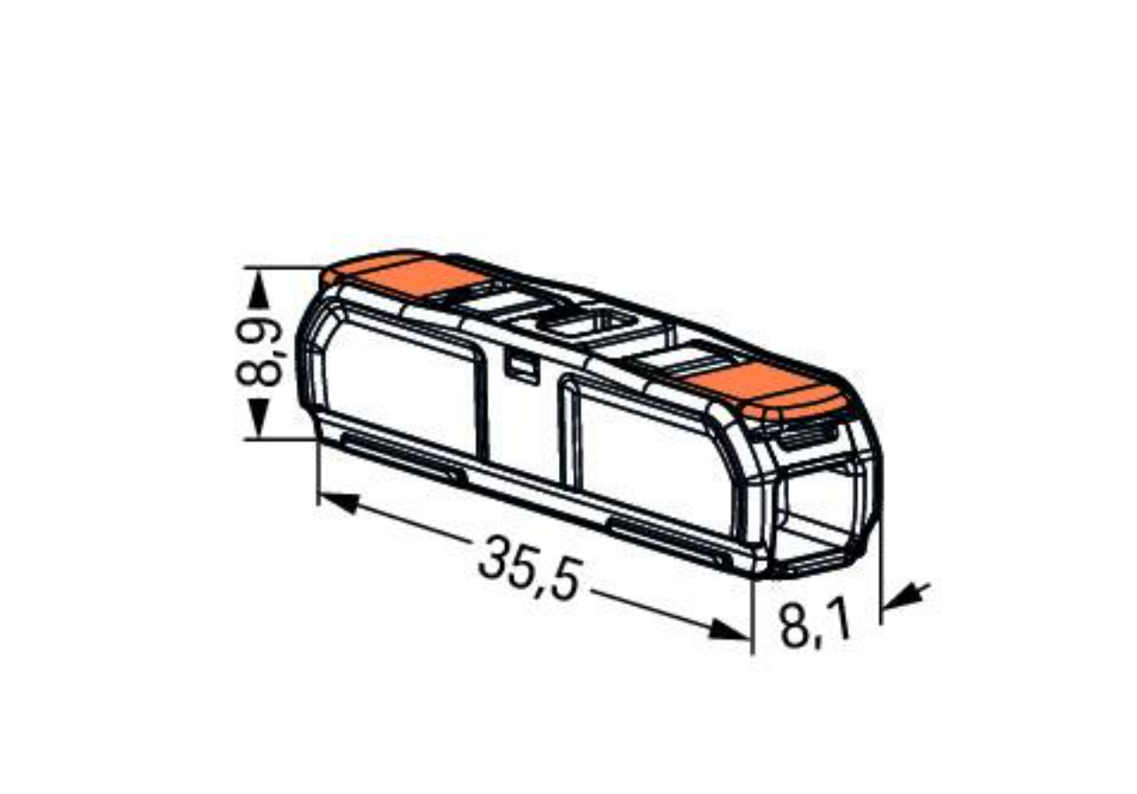 Inline Terminal Block - Wago Cable Connector - Image 2