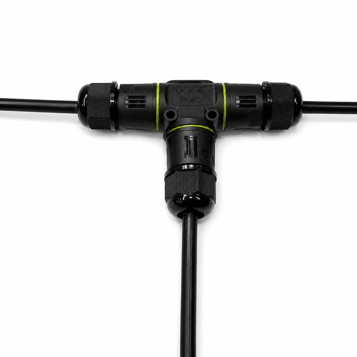 IP68 - Terminal Block Cable Connector - 3 Core T-Shape - Image 3