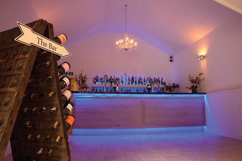Luxury Barn Wedding venue Bar