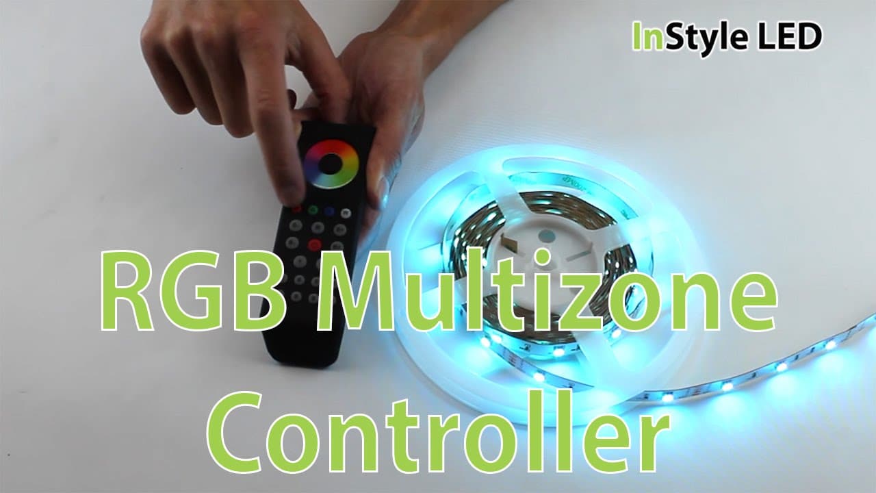 How to wire, set up and use the InStyle LED RGB Multizone Controller