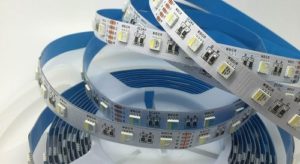 RGBW LED Tape part on the reel