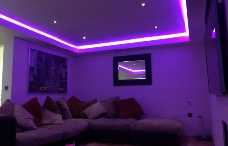 Lounge ceiling using LED Tape from Instyle LED