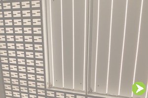 LED Strip Lights used to light up a lightbox