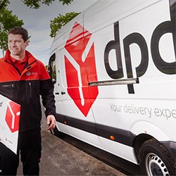 Next-day delivery provided by DPD