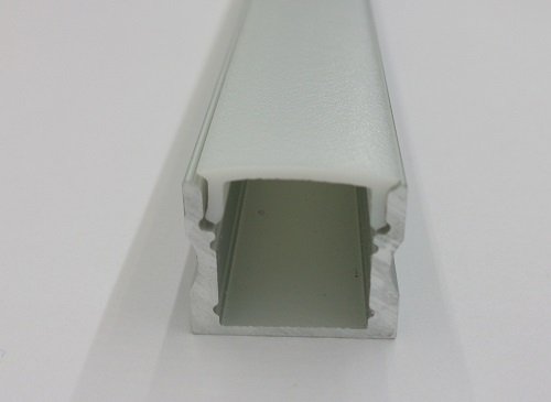 LED extrusion viewed end-on
