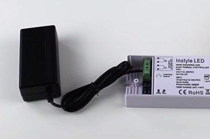 Multichannel receiver with its LED power supplies